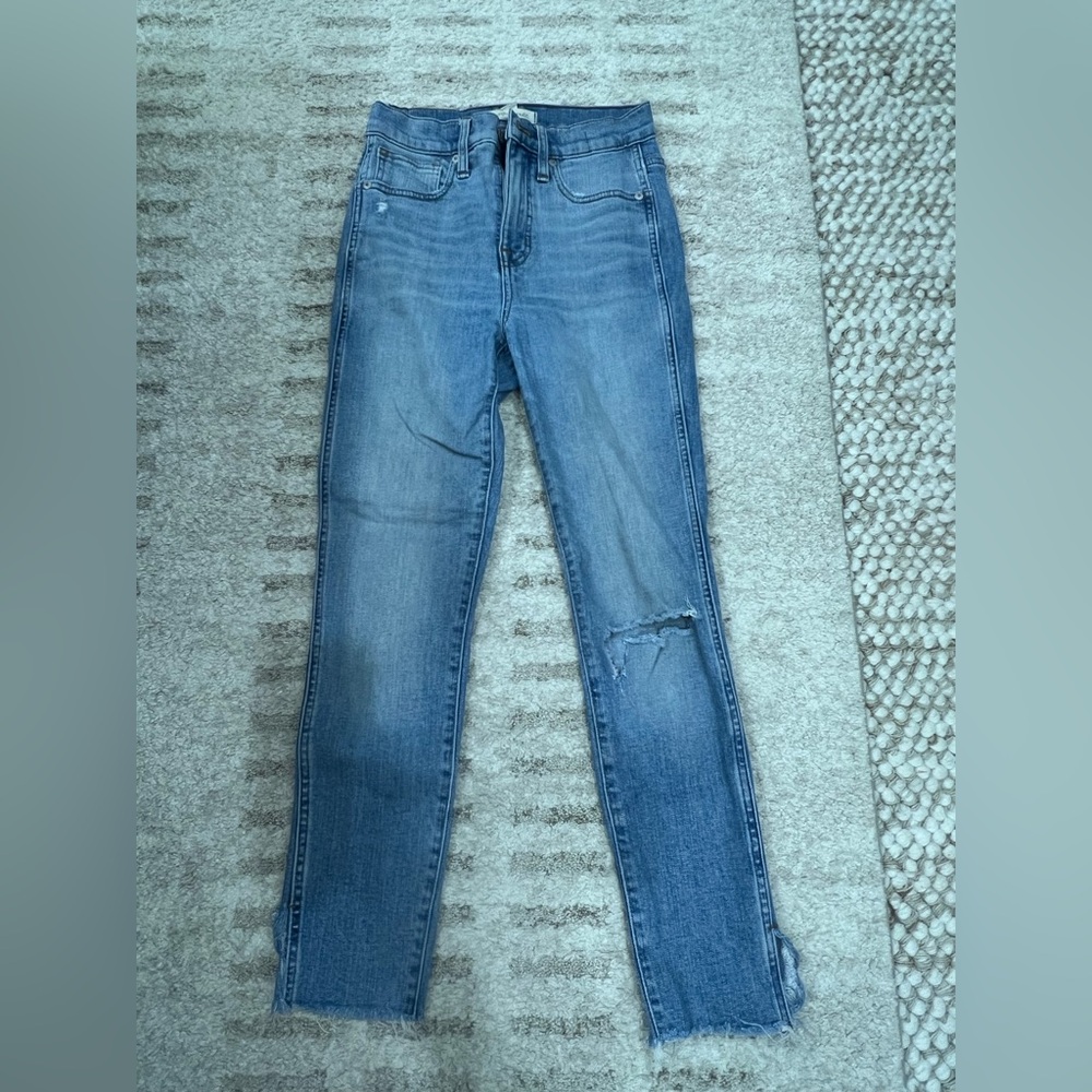 Madewell Light Blue Straight Leg Jeans